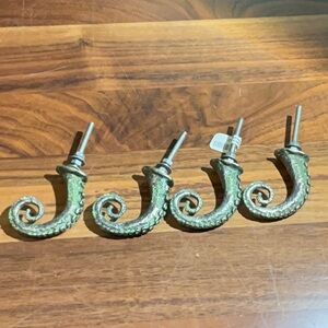 Anthropologie Metal Octopus Tentacle Hooks